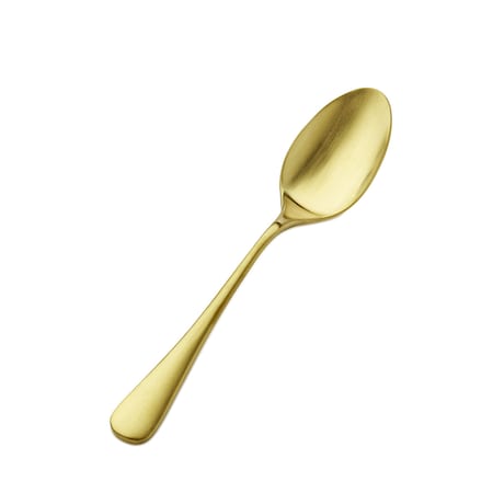 Bon Chef Como, Bouillon Spoon, Satin Finish, 18/10, 6.38" - Gold Matte , set of 12 S4101GM